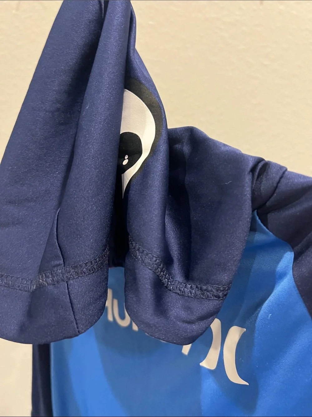 Hurley Kids Bright Blue & Navy Hooded Swimsuit